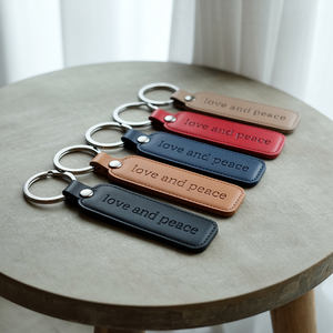 พวงกุญแจโลหะธุรกิจรักษ์โลกขายดี ของตกแต่งรถยนต์ พวงกุญแจหนังสั่งทำพิเศษ พร้อมคาราไบเนอร์ - Product Image 5