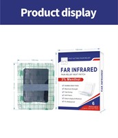 Patch en film PU à infrarouge lointain naturel, imperméable et résistant à la transpiration, pour la gestion du bien-être sportif, autocollants botaniques, usine OEM ODM