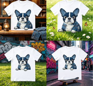 Stampa su T-shirt con Trasferimento Termico Personalizzata Unisex 210GSM 100% Cotone Casual - Stampa DTF Multicolore - Product Image 4