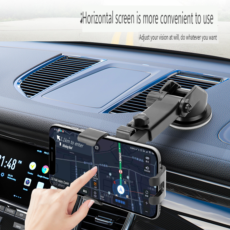 Topfree Universal Dashboard Navigation Stand | 5-12 Inch Car Phone Holder