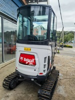 Mini-excavatrice d'occasion E20 de 2 tonnes avec chenilles rétractables pour accès restreint dans les cours arrière
