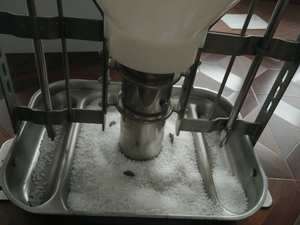 Mangiatoia automatica per suini 65L mangiatoia per vivaio a secco e umido con padella per mangime in acciaio inossidabile 304 - Product Image 6