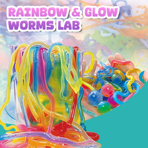 Kit de Gels Colorés Nouilles avec les Gels Arc-en-ciel Kit <span class=keywords><strong>Scientifique</strong></span> Jouets d'Apprentissage Sûrs pour les Enfants pour Faire des Expériences Scientifiques Magiques - Product Image 5