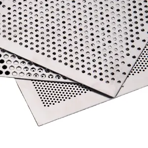 Профессиональное производство 304 316 Перфорированный Металлический сетчатый лист из нержавеющей стали для украшения