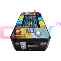 GOOD PROFIT Mini machine de jeu vidéo d'arcade à monnaie Table de jeu portable multi-jeux pour enfants Café