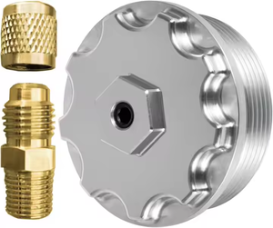 <span class=keywords><strong>CNC</strong></span> gia công nhôm với nhiên liệu áp suất cổng phụ tùng ô tô tùy chỉnh 2003-2007 Ford powerstroke DIESEL Lọc nhiên liệu bìa - Product Image 3