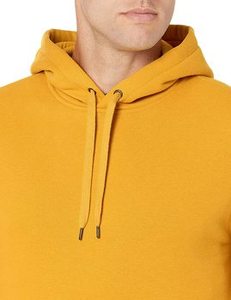 Sweat à capuche en coton brodé Fitspi pour homme, surdimensionné, en molleton épais, fermeture éclair intégrale - Product Image 4