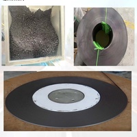 Poudre d'aimant en ferrite de barium super forte pour aimant en caoutchouc