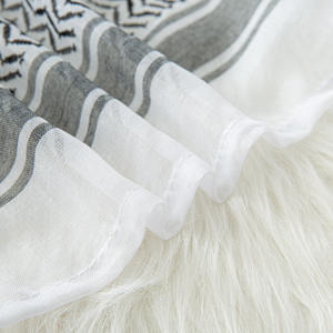 卸売カスタムクラシック中東ヘッドスカーフ通気性平野ターバン男性用ドバイサウジアラビアイスラム教徒-高品質男性用ヘッドスカーフ - Product Image 6