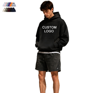 High Quality Heavyweight Unisex Print Logo Hoodies Custom <b>Men's</b> Oversized Hoodies Cotton Fleece Pocket Hoodies for <b>Men</b> - Product Image 1