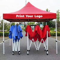 Tentes publicitaires personnalisées imprimées 10x10, 10x15, 10x20, tentes pliantes pour salons professionnels, événements et activités en plein air