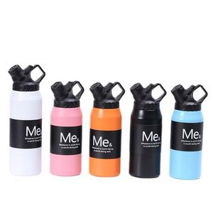 Termo Deportivo de 750ml/950ml, Taza Aislada de Acero Inoxidable 304 con Asa y Tapa, Diseño Antiderrames - Product Image 3
