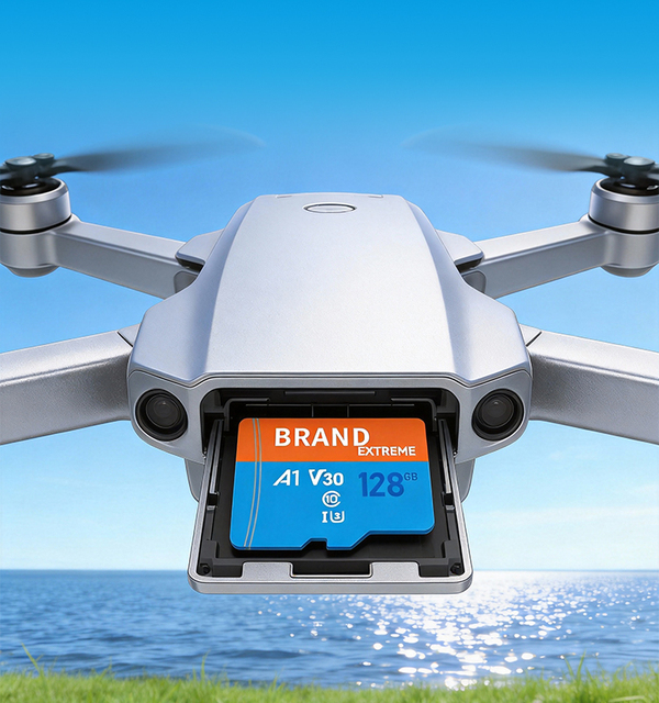 160MB/S High Speed 128GB Micro TF SD Memory Card A1 V30 U3 Extreme Class 10  Compatible Smartphones Recording Video Drones