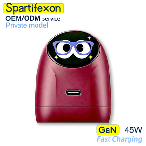 ที่ชาร์จ Spart <span class=keywords><strong>Big</strong></span> Eye 45W (60W AVS) ชาร์จเร็ว พร้อมหน้าจอแสดงผล สำหรับ <span class=keywords><strong>iPhone</strong></span> 18 และโทรศัพท์ที่ใช้พอร์ต Type-<span class=keywords><strong>C</strong></span> - Product Image 1