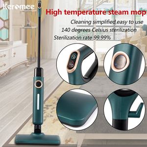 2025 limpiadores de mopa de <span class=keywords><strong>vapor</strong></span> recientemente desarrollados <span class=keywords><strong>limpiador</strong></span> de piso de temperatura de alta presión eléctrico con certificados GS y CB uso doméstico - Product Image 4