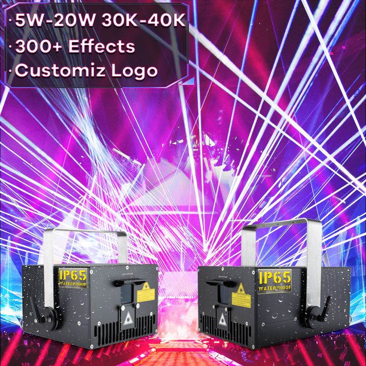 5w 6w 8w 10w 15w 20w Watt Outdoor Party Dj Stage Ilda Rgb Animation Waterproof Laser Beam Lights Show Machine Equipment for Sale