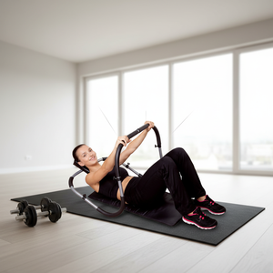CHENGMO SPORTS Appareil de fitness à domicile pour abdominaux, machine à crunchs, entraîneur de bras, de taille et de dos, équipement d'exercice pour sit-ups - Product Image 2