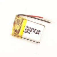 Batterie lithium-ion rechargeable, 3.7V, 1100mAh, 102055 avec connecteur, BSM, PCB, PCM, NTC, fabriqué en chine