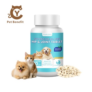 Comprimés de soutien articulaire <span class=keywords><strong>pour</strong></span> chiens et chats, supplément de glucosamine, flexibilité des articulations, santé du cartilage - Product Image 1