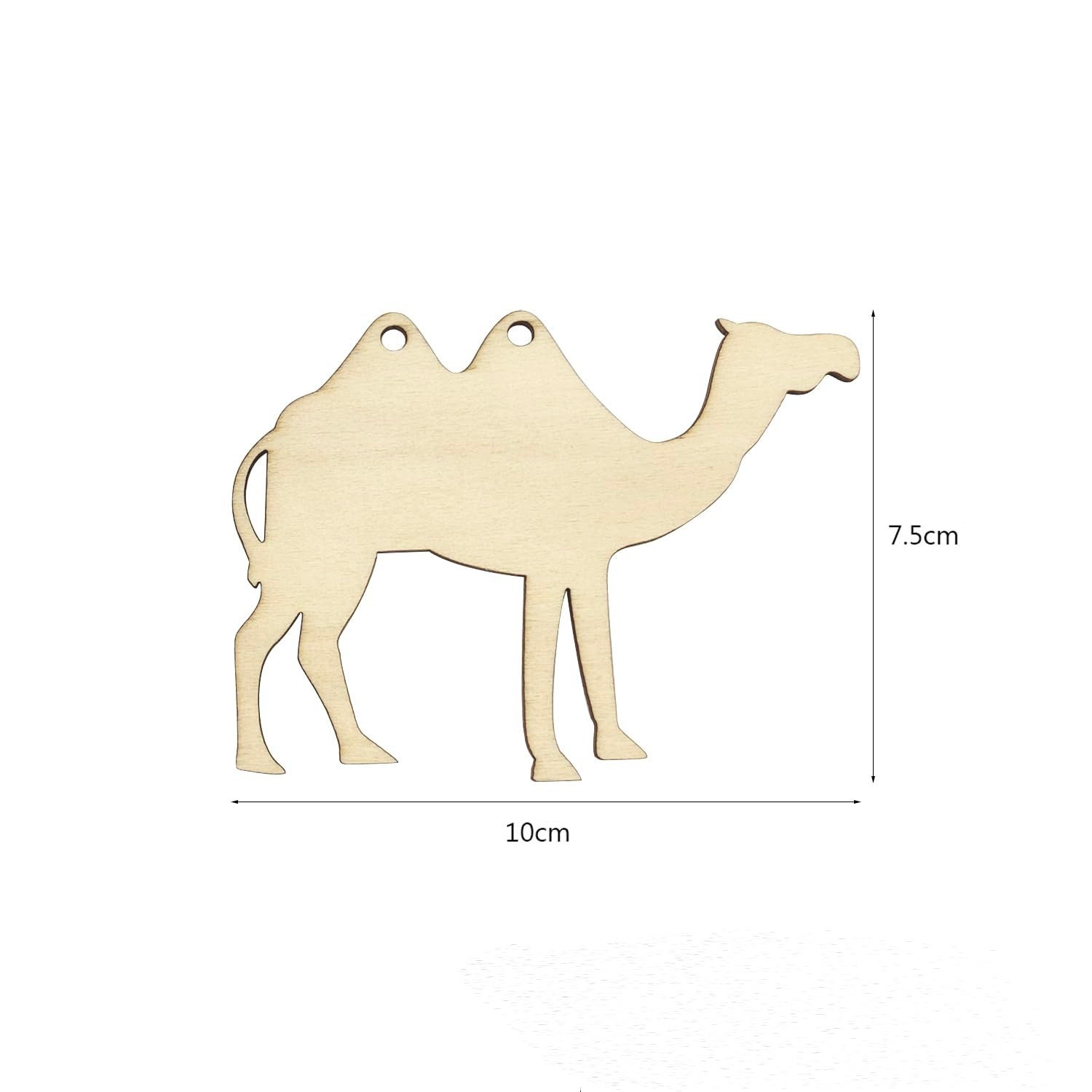 Log colored camel
