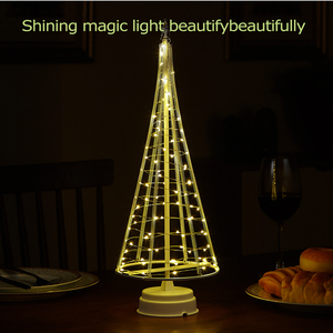Worthbuy — arbre de noël à personnaliser, bricolage, avec lumières LED inclus - Product Image 5