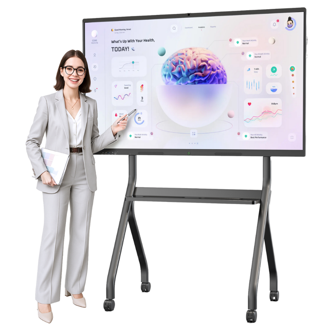 65 Inch Interactive Whiteboard Touch Screen Display Smart Educational Large for School and Classrooms 65 Inch Touch Screen