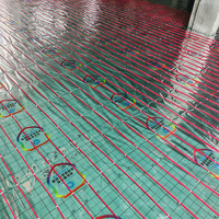 Câble chauffant de type thermostat pour le durcissement du béton par le sol, adapté aux projets de décoration intérieure et aux installations hôtelières