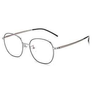 Montures de lunettes carrées simples à monture complète en titane pur, légères, unisexes, avec verres en résine, Shenzhen 3052 - Product Image 3