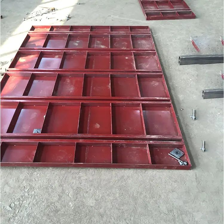 Pabrik baja dapat digunakan kembali beton dinding logam Formwork baja dapat disesuaikan Formwork untuk dijual