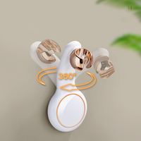 Support mural multidirectionnel Huamili pour pomme de douche, en ABS et PP, étagère utilitaire pratique pour salle de bain et douche