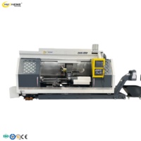Machine-outil de fraisage CNC à 3 axes CKX550-2000, tour à cylindre, tournage et fraisage CNC