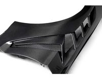 Garde-boue latéraux en fibre de carbone style GTD, accessoires de garde-boue extérieur pour Ford Mustang Ecoboost GT 2018-2023