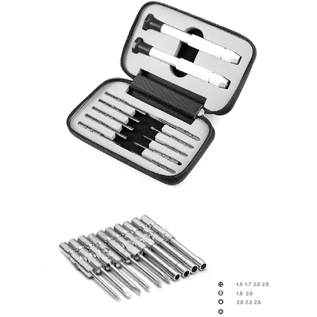 3321B Optics Instruments Kit Set Glasses Repair Tools Including Pliers and Screw Drivers