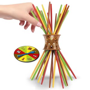 Jouets éducatifs, <span class=keywords><strong>jeu</strong></span> <span class=keywords><strong>de</strong></span> planche d'équilibre en bâtonnets colorés, <span class=keywords><strong>jeu</strong></span> créatif multijoueur, hérisson à tirer, <span class=keywords><strong>jeu</strong></span> <span class=keywords><strong>de</strong></span> société - Product Image 3