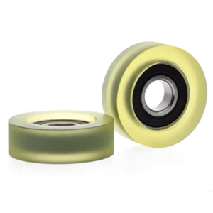 Rodamientos Recubiertos de Goma de Acero Cromado PU Nylon POM 6200 6201 6202 con Jaula de Hierro, Certificación ISO9001 - Product Image 1