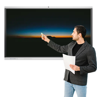 Nouveau style 2026 : Tableau blanc interactif éducatif Android 15 4K UHD avec design d'interface utilisateur (UI) amélioré et stylet pour enseignants (IFPD)