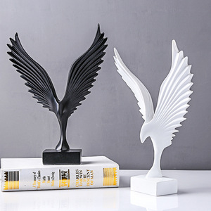 Ailes en résine abstraite — XRL, décoration d'aigle décoratif, style nordique pour bureau, hôtel, <span class=keywords><strong>club</strong></span>, art - Product Image 5