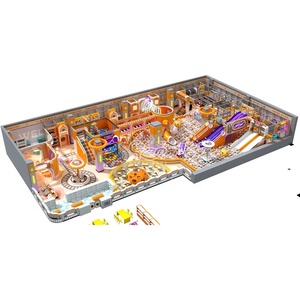 Zone de jeux intérieure sur le thème de l'espace, 500 m², hauteur 4 m, série de terrains de jeux intérieurs - Product Image 2
