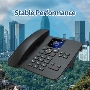 Pantalla a Color de 2,4 pulgadas de alta calidad GSM LTE 4G Volte Call SMS WiFi SIM Hotspot sonido personalizado teléfono inalámbrico fijo teléfono de escritorio - Product Image 6