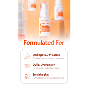 [NINELESS] Sérum à l'acide tranexamique Mela Pro 5% 30ml pour le traitement de l'atténuation du mélasma et le soin éclaircissant à l'alpha arbutine - Product Image 3