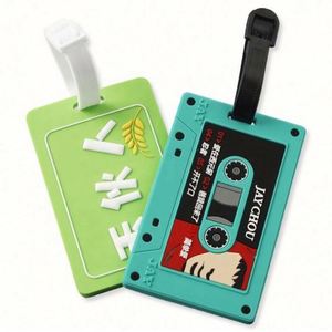 Etiqueta de Equipaje de PVC Sublimable con Logotipo Personalizado, Correa de Plástico con Lazo - Product Image 2