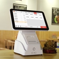 Punto de Venta Android con Pantalla Táctil de 15.6 Pulgadas, Todo en Uno, Impresora Térmica, Multi-OS, Software Gratuito, 4GB DDR3, 32GB, Multiusos