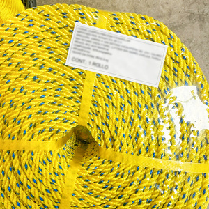 3 Strand 4 Strand พลาสติกโมโนฟิลาเมนต์ไฟเบอร์ PE เชือกบิดสีสันสดใสสําหรับเชือกบรรจุภัณฑ์ - Product Image 1