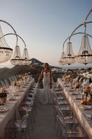 Support de chandelier de mariage en fer détachable, version améliorée, avec couleur personnalisable pour décorations de scène, de fête et de mariage