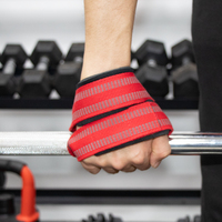 Sangles de musculation MKAS avec logo personnalisé, forme 8, pour la musculation, l'entraînement en salle de sport, le powerlifting, sangles de poignet, sangles de levage en forme de 8