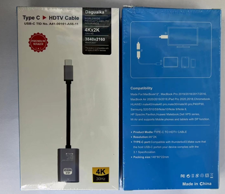 Cable corto negro 4k30hz