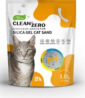 Sable pour chat en gel de silice OEM PH Health Monitoring Indicator 1,6 kg, contrôle puissant des odeurs, prix compétitif