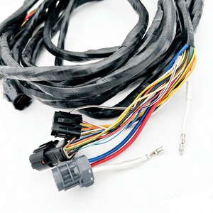 Arnés de Cables Personalizado para Motor, Conjunto de Cables para Vehículos, Arnés de Cableado Automotriz y Marino, Conector Impermeable, Arnés de Cableado para Automóviles - Product Image 1