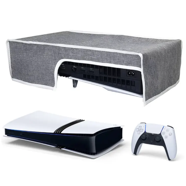 Horizontal Dust Cover For PS5 Pro Console for Play station 5 Pro Game Console Protective Dustproof Case Cover
