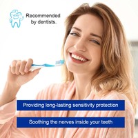 Dentifrice blanchissant et anti-tartre pour une protection longue durée contre la sensibilité, apaisant les nerfs de vos dents